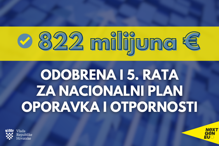 Plenković: Hrvatska prva država EU kojoj je odobrena isplata pete rate iz NPOO-a